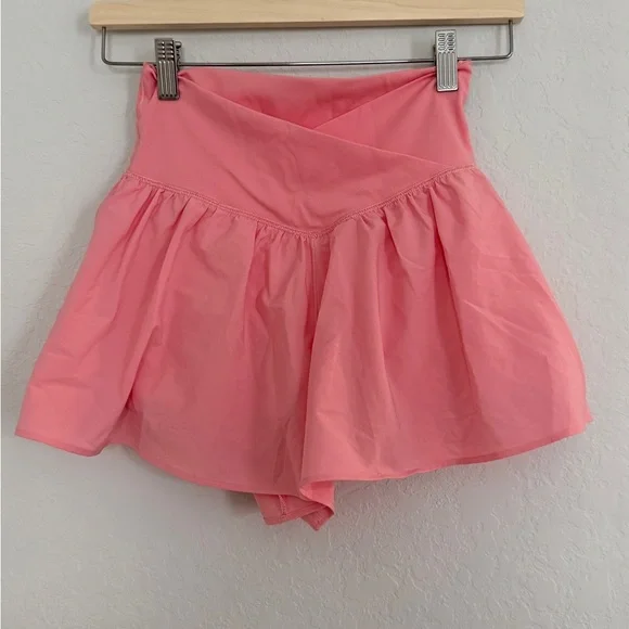 Aerie Crossover Flowy Stretch Shorts - Picture 6 of 8